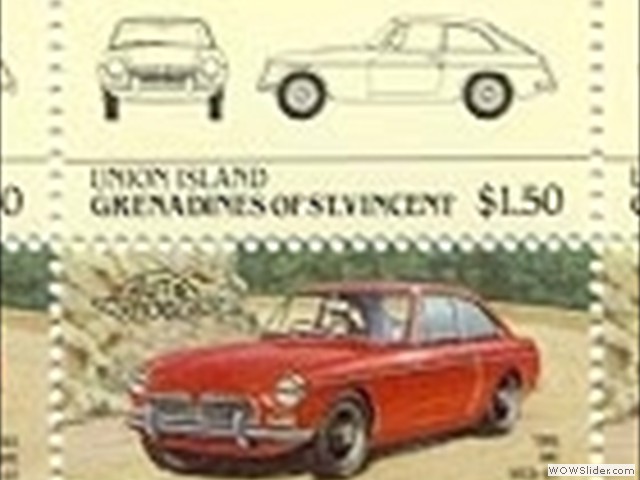 Briefmarke MGB-GT