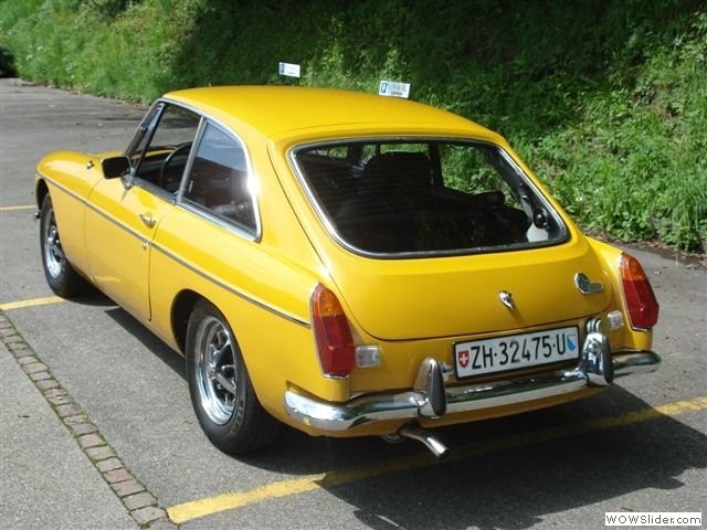 MGB-GT Jg. 73 von Fam. Venzin (2)